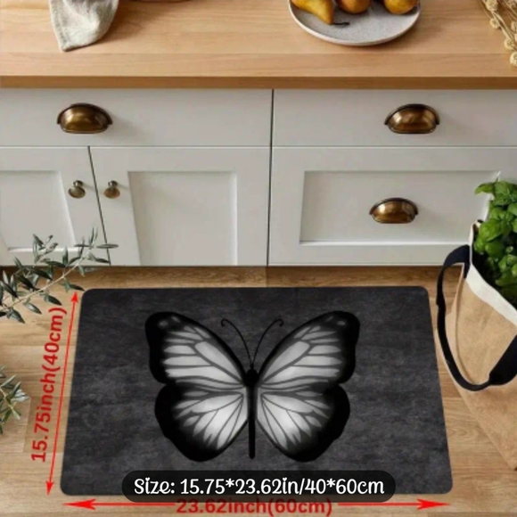 *NWOT* 🦋 3pc Butterfly Rug Set🦋 - Picture 2 of 8